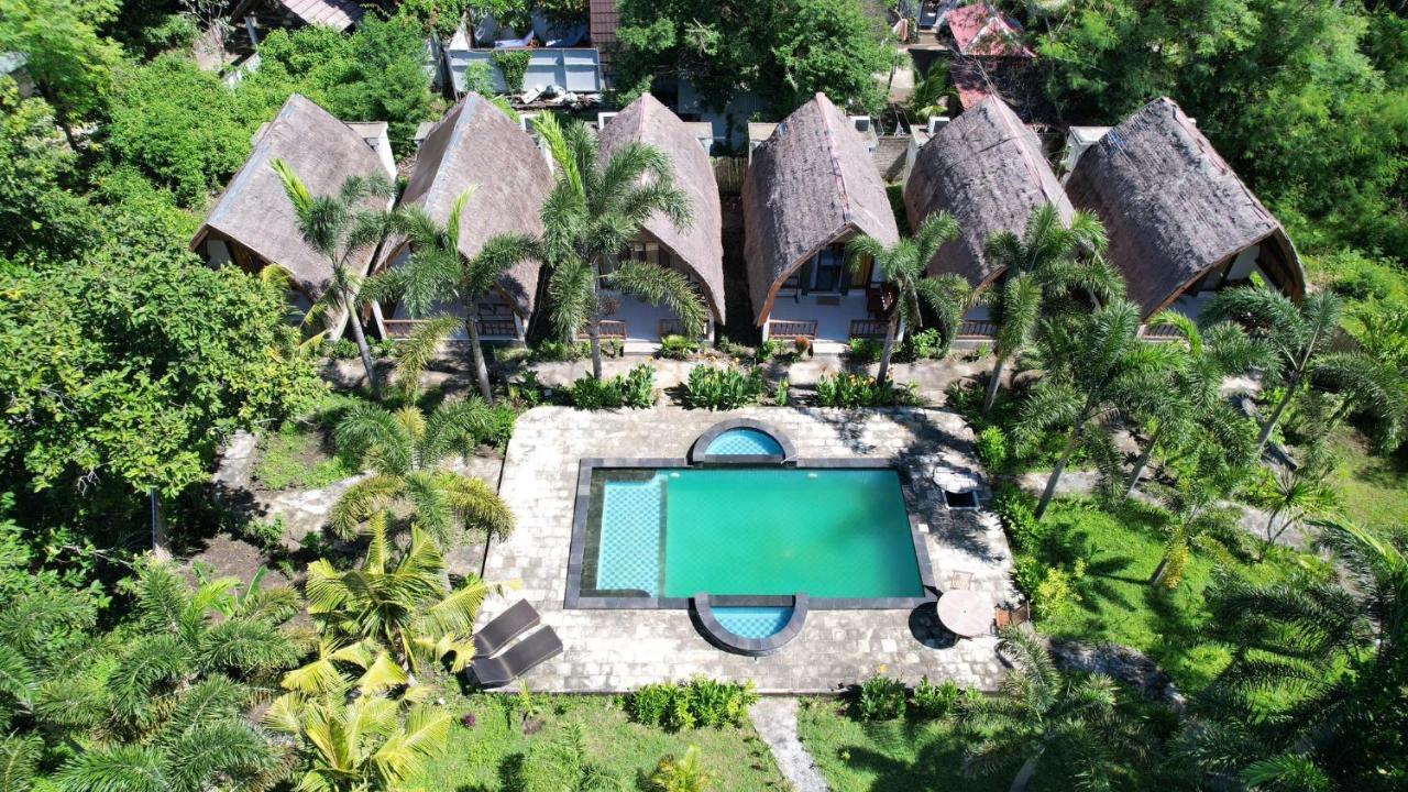 G Two Cottages Gili Air Exterior foto