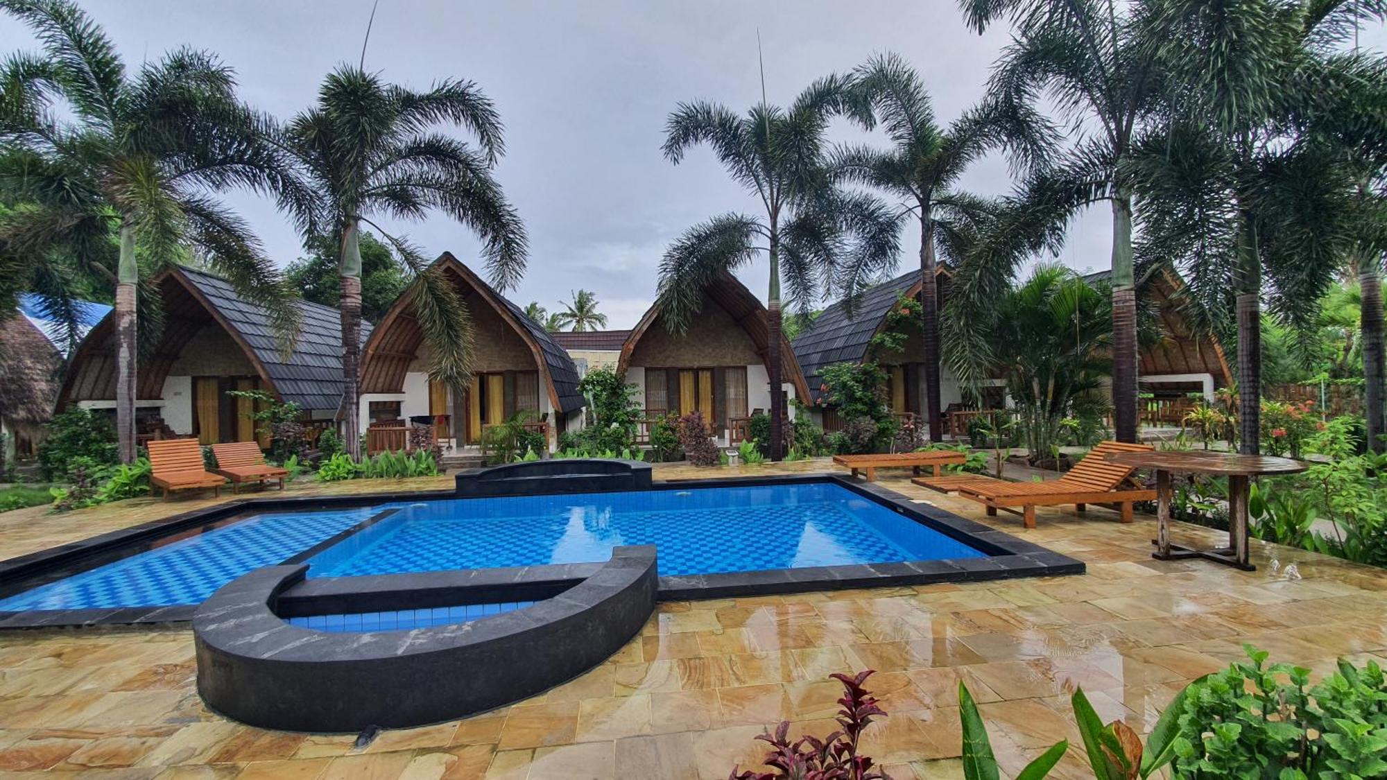 G Two Cottages Gili Air Exterior foto
