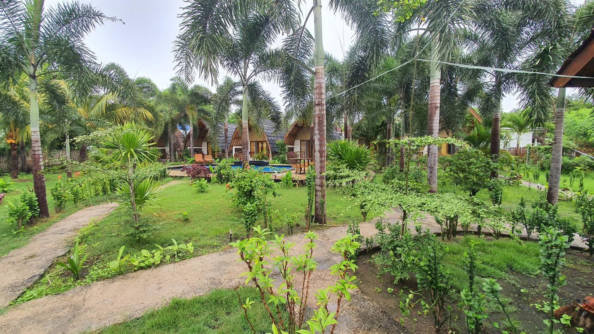 G Two Cottages Gili Air Exterior foto