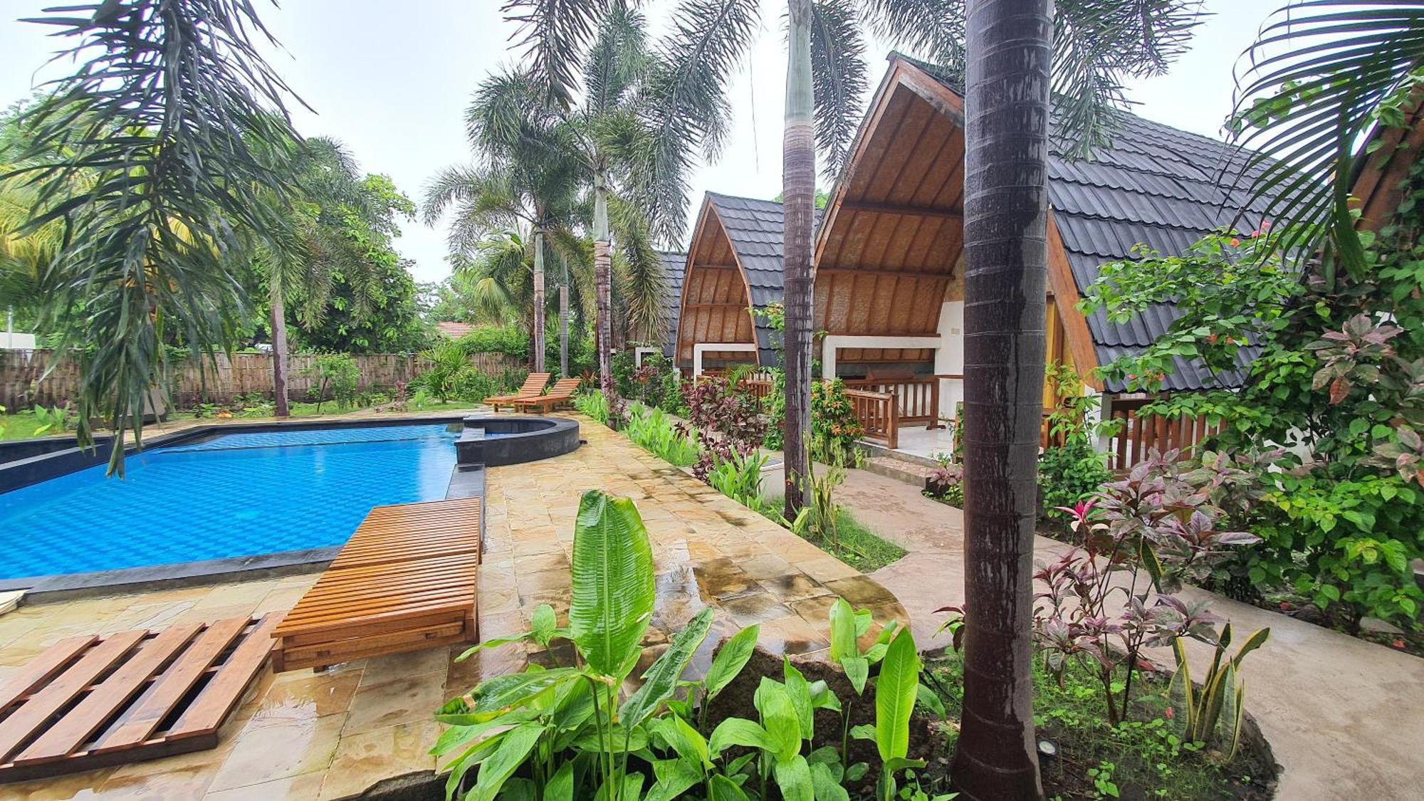 G Two Cottages Gili Air Exterior foto