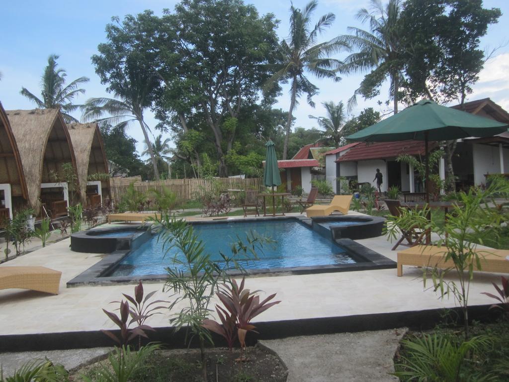 G Two Cottages Gili Air Exterior foto