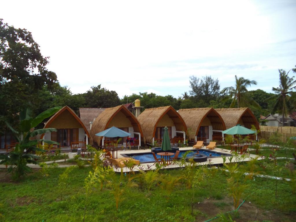 G Two Cottages Gili Air Exterior foto