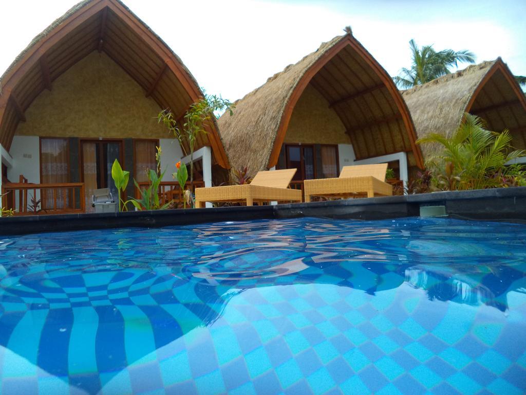 G Two Cottages Gili Air Exterior foto